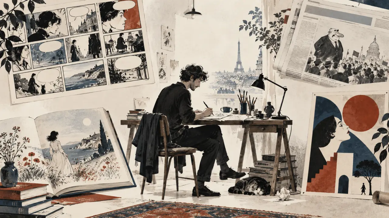 Dessinateur français : 4 repères pour distinguer BD, presse, illustration et art graphique