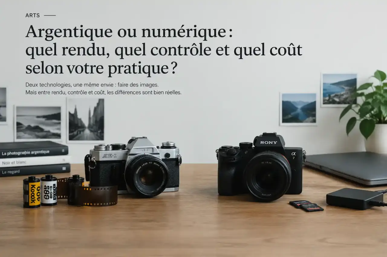 Argentique ou numérique : quel rendu, quel contrôle et quel coût selon votre pratique ?
