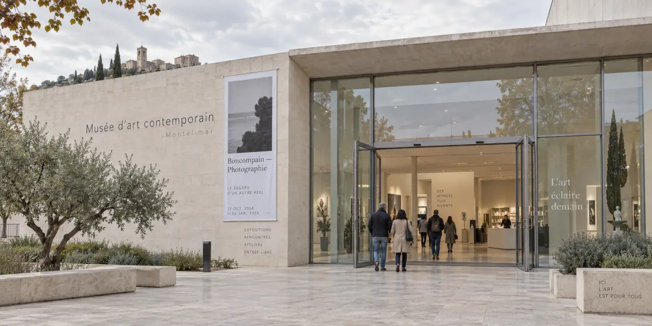 Musée d’art contemporain de Montélimar : collections Boncompain, photographie et entrée gratuite