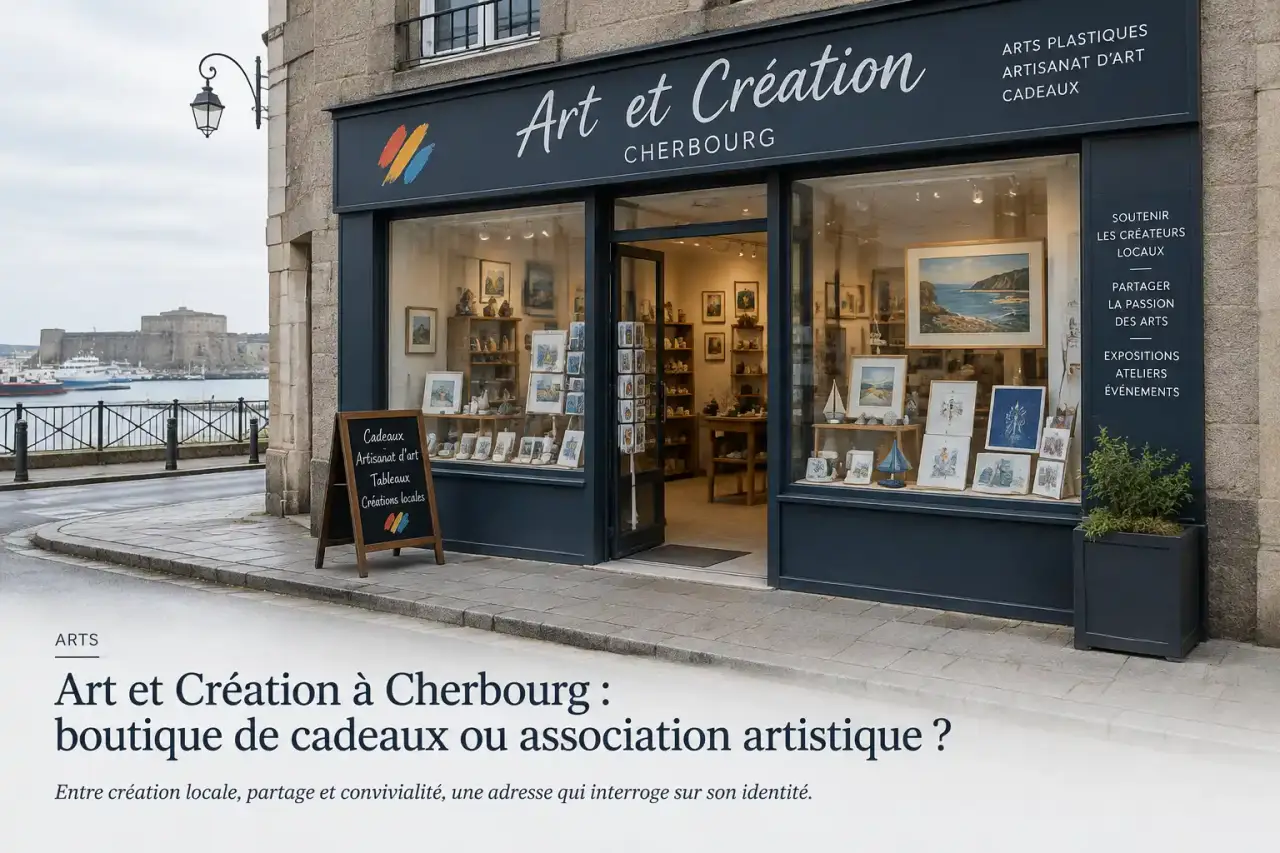 Art et Création à Cherbourg : boutique de cadeaux ou association artistique ?